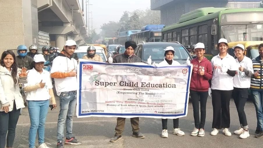 Road Safety Warrior-Super Child Education #superchildeducation #projects #events #priyavartjakhar